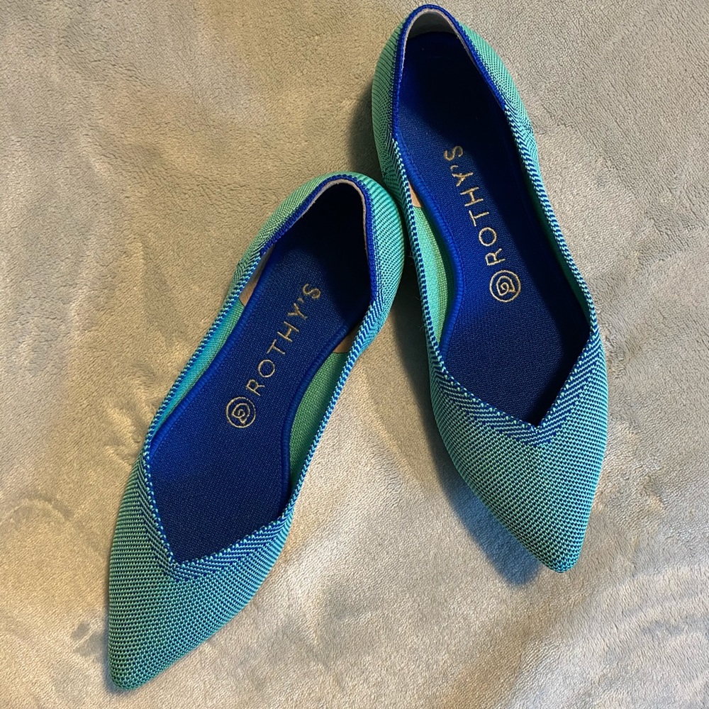 Aquamarine The Point Rothy’s *Discontinued Color*